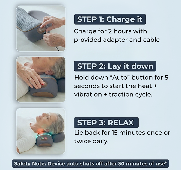 Perimenopause Recovery Pillow™ - therapeutic 3-IN-1